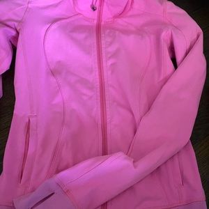 Hot pink Lululemon zip jacket size xs